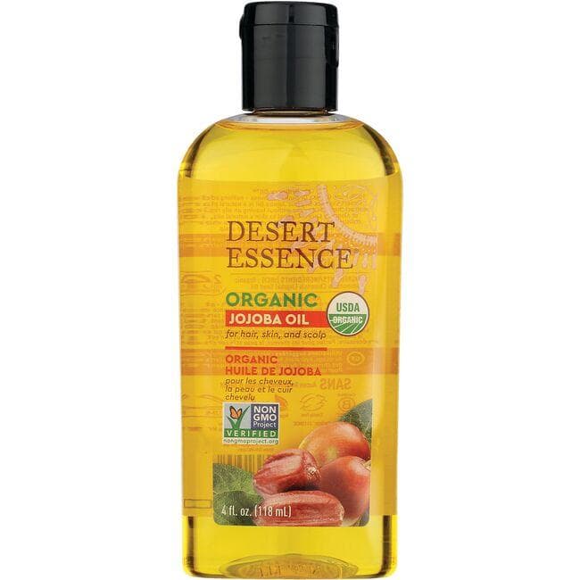 Desert Essence Organic Jojoba Oil | 4 fl oz Liquid