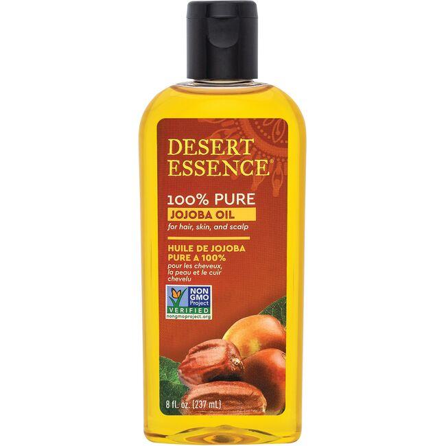 Desert Essence 100% Pure Jojoba Oil | 8 fl oz Liquid