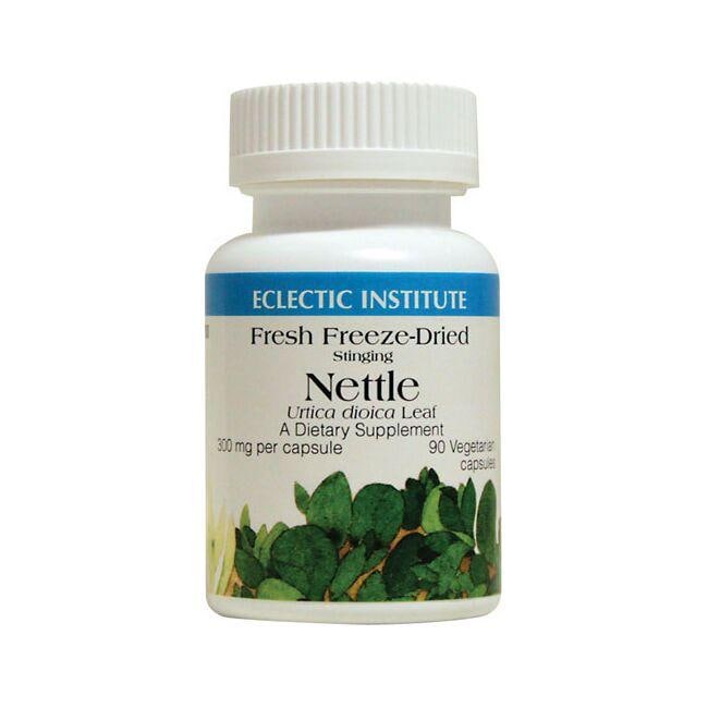 Eclectic Institute Fresh Freeze-Dried Stinging Nettle Vitamin 300 mg 90 Veg Caps Prostate Health