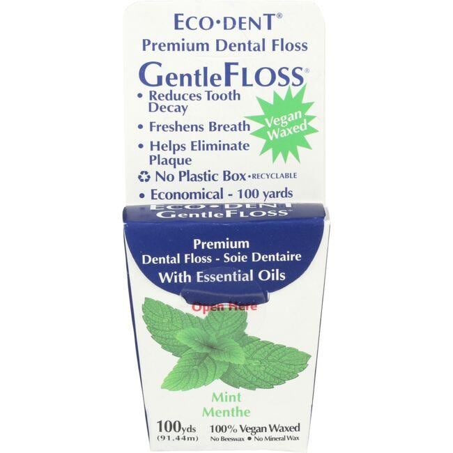 Eco-Dent Gentle Floss - Mint 100 Yards