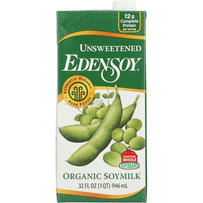 Edensoy Organic Soymilk - Unsweetened