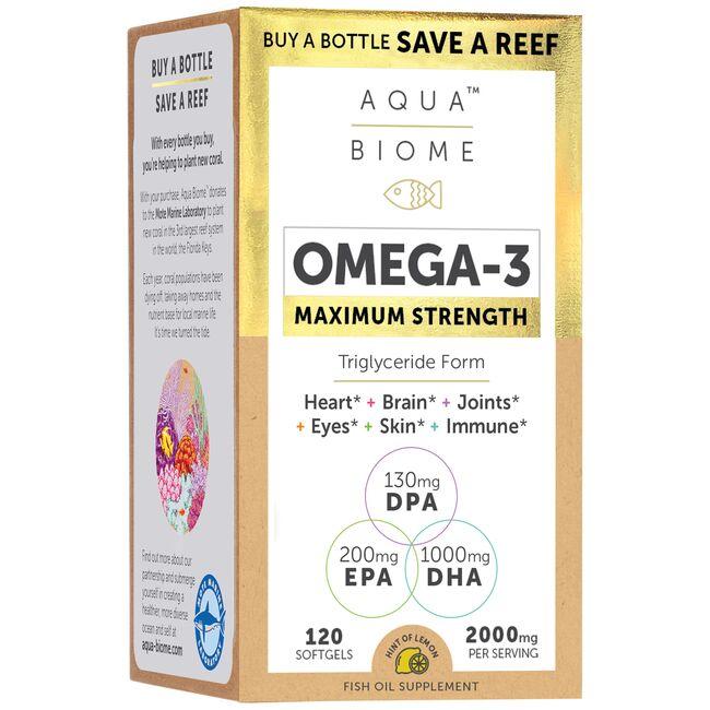 Aqua Biome Omega-3 Maximum Strength