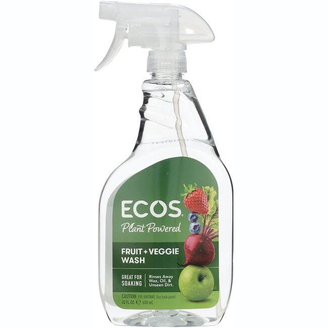 Earth Friendly Products Ecos Fruit + Veggie Wash | 22 fl oz Liquid