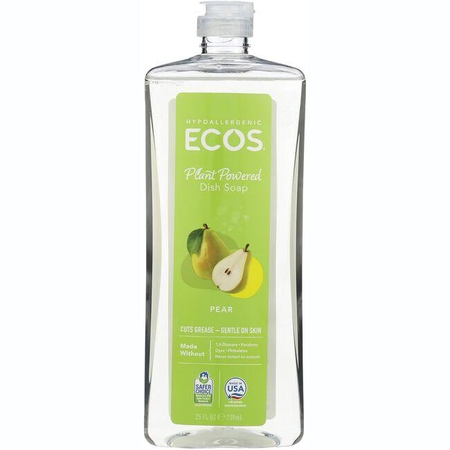 Earth Friendly Products Ecos Dishmate Dish Liquid - Pear 25 fl oz Liquid