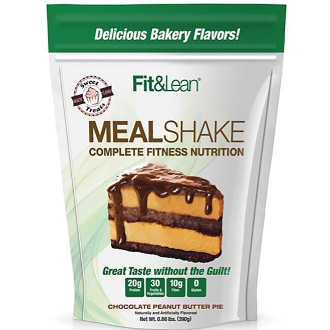 Fit & Lean Meal Shake - Chocolate Peanut Butter Pie .86 lbs Powder Weight Control