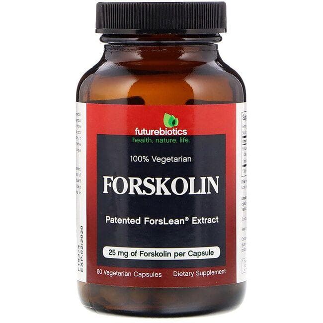 Futurebiotics Forskolin Vitamin | 25 mg | 60 Veg Caps | Weight Management