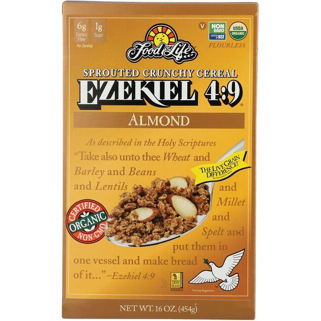 Ezekiel 4:9 Sprouted Grain Crunchy Cereal - Almond