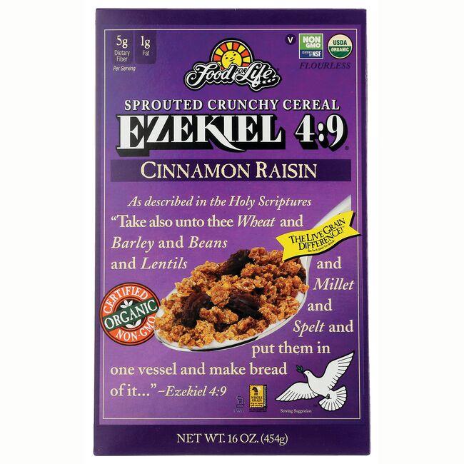 Ezekiel 4:9 Sprouted Whole Grain Cereal - Cinnamon Raisin