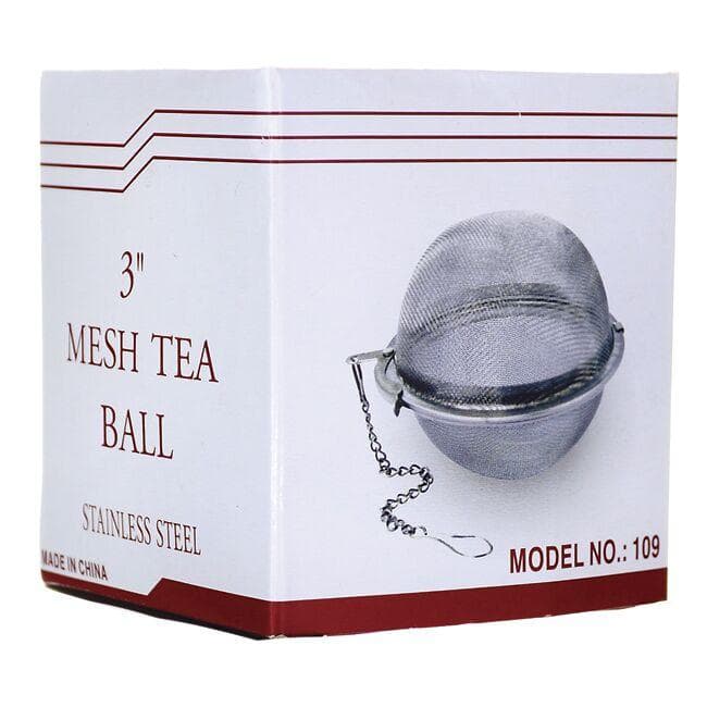 Stainless Steel Mesh Tea Ball 3"