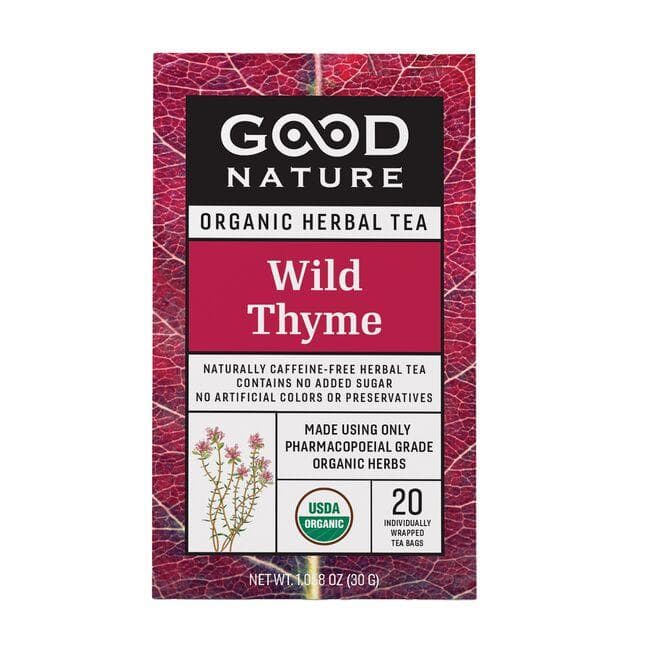 Good Nature Wild Thyme Organic Tea | 20 Bags