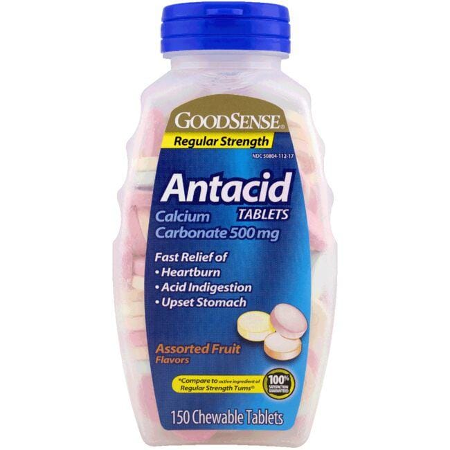Antacid Tablets Regular Strength - Assorted Fruit Flavors