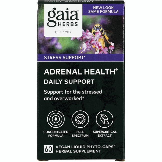 Gaia Herbs Adrenal Support Ingredients In Diet