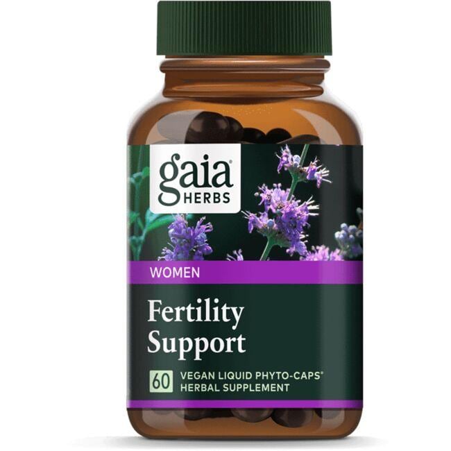 Gaia Herbs Women Fertility Support Vitamin 60 Vegan Caps Womens Health