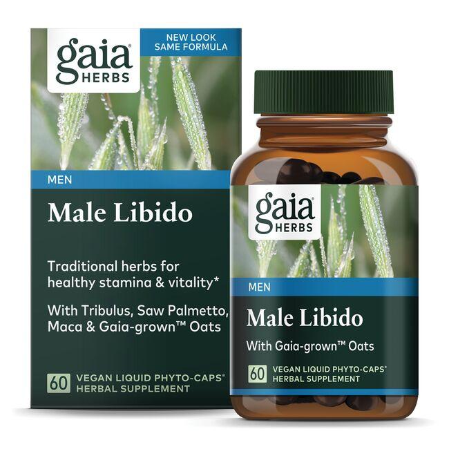 Gaia Herbs Male Libido Supplement Vitamin | 60 Vegan Caps