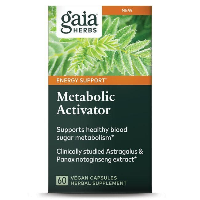 Gaia Herbs Metabolic Activator Vitamin | 60 Vegan Caps | Weight Management