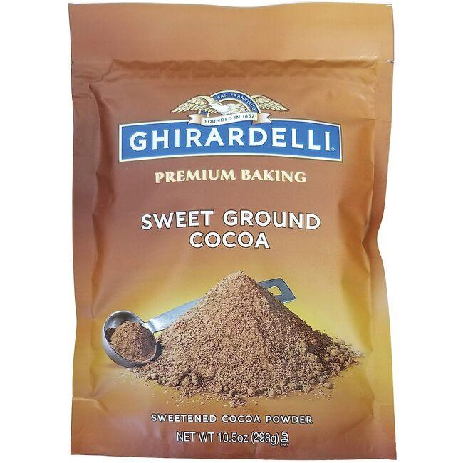 Ghirardelli Premium Baking Cocoa - Sweet Ground | 10.5 oz Powder