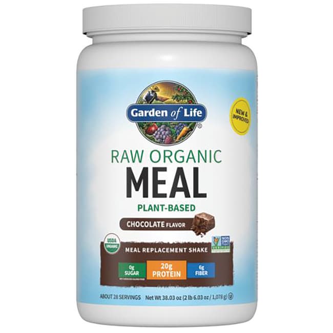 Garden of Life Raw Organic Meal Shake & Meal Replacement Chocolate