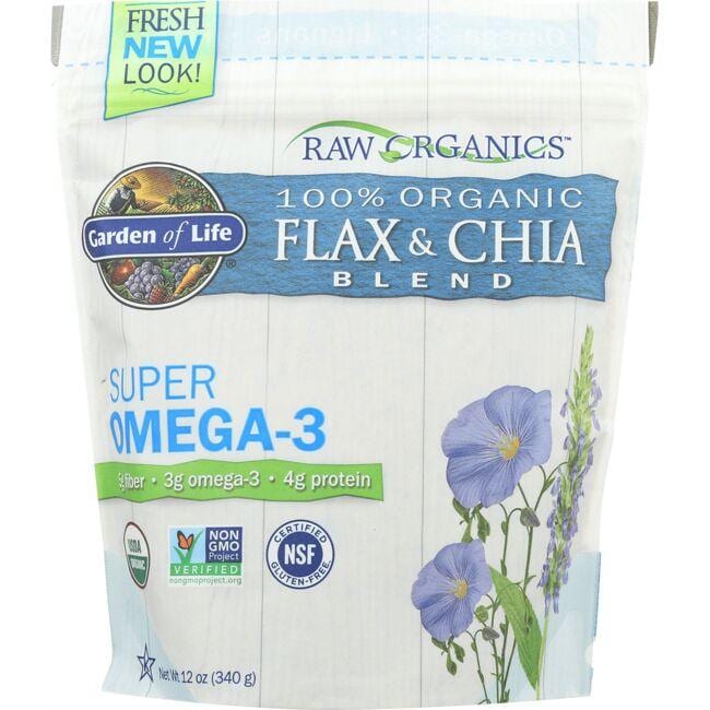 100% Organic Flax & Chia Blend