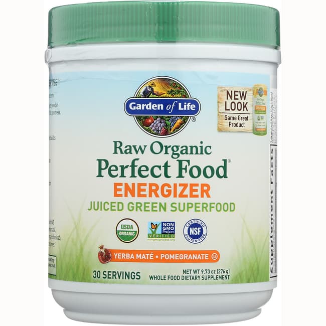 Garden of Life Raw Organic Perfect Food Energizer - Гранат 9,73 унции Pwdr