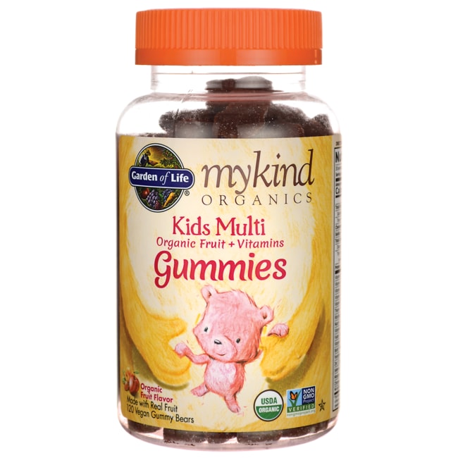 Garden of Life Mykind Organics Kids Gummy Multi - Fruit 120 жевательных конфет
