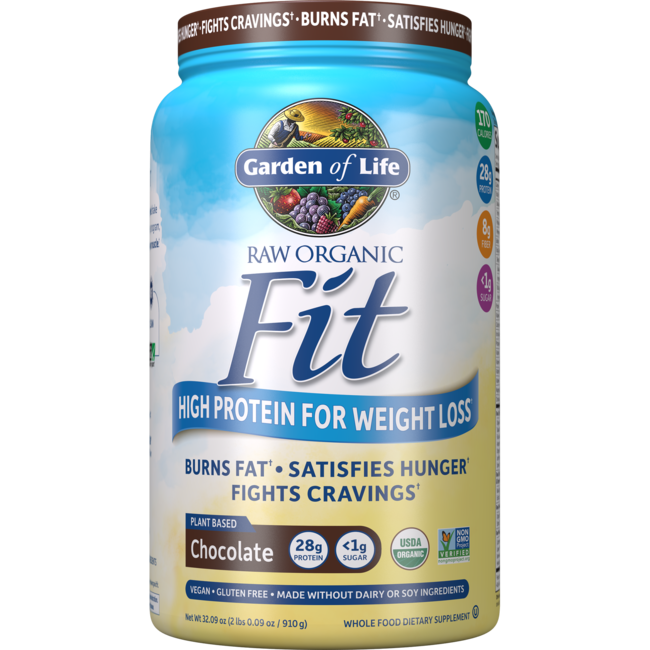 Garden of Life Raw Organic Fit High Protein for Weight Loss - Chocolate