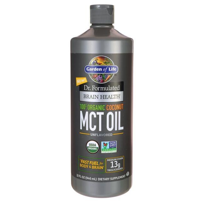 100% Organic Coconut MCT Oil - Unflavored
