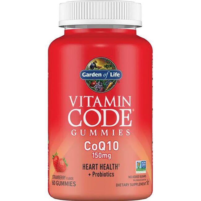 Garden of Life Vitamin Code Gummies Coq10 - Strawberry | 150 mg | 60 Gummies