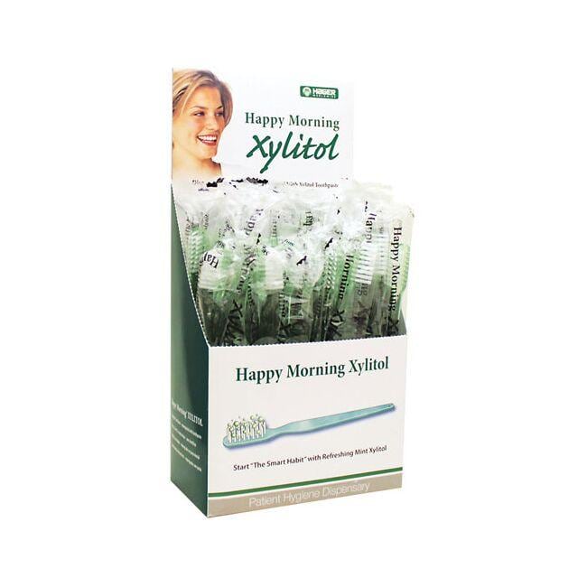 Happy Morning Xylitol Disposable Toothbrushes