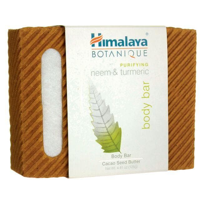 Himalaya Botanique Purifying Neem & Turmeric Body Bar | 4.41 oz Bars