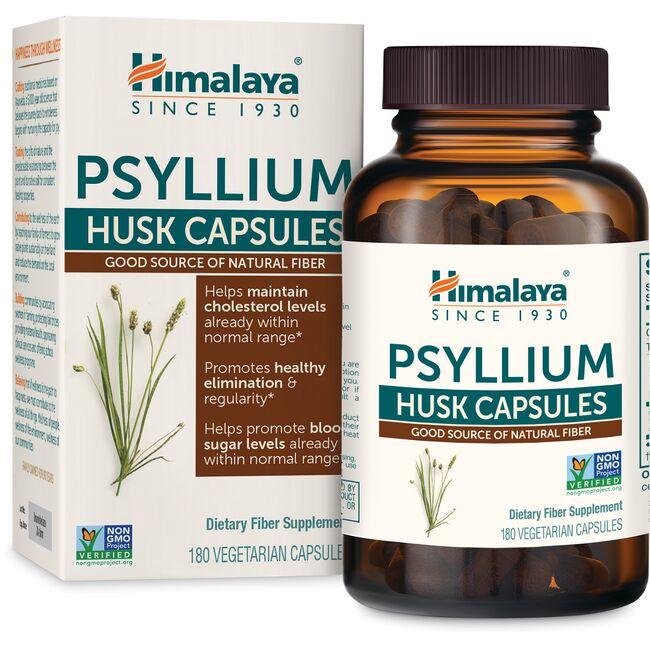 Himalaya Psyllium Husk Capsules Vitamin | 180 Veg Caps