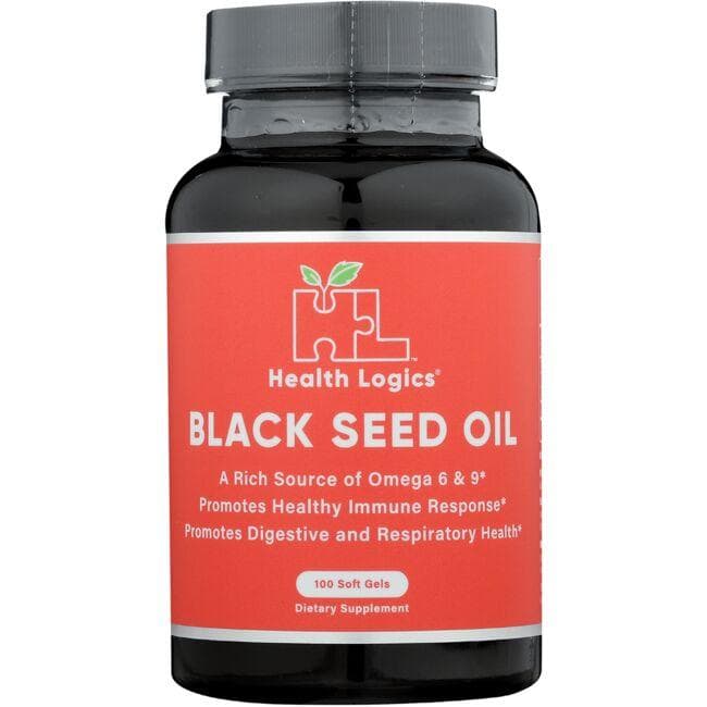 Health Logics Black Seed Oil Supplement Vitamin | 100 Soft Gels