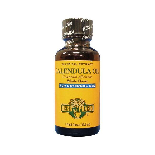 Herb Pharm Calendula Oil - For External Use Vitamin 1 fl oz Liquid