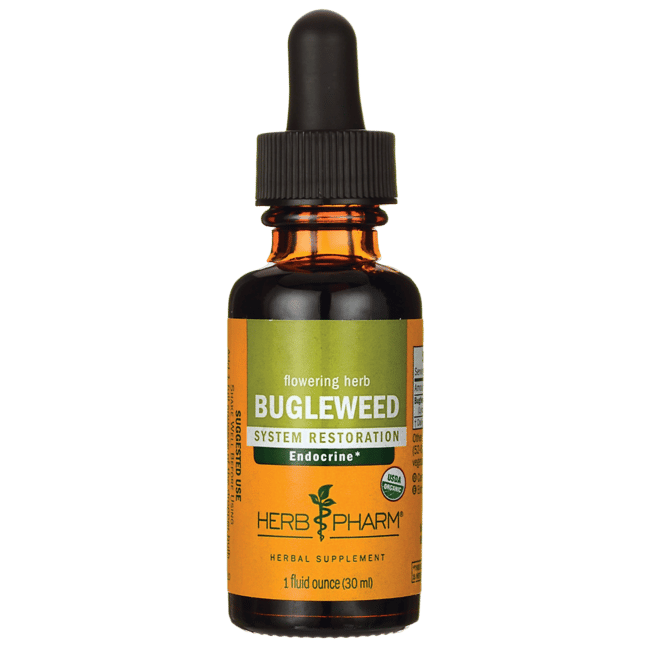 Herb Pharm Flowering Herb Bugleweed 1 fl oz (30 mL) Liquid Swanson®