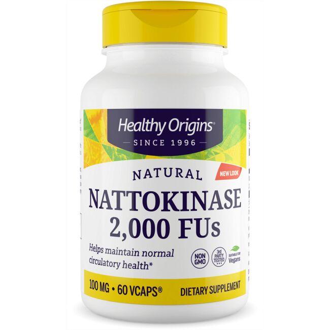 Natural Nattokinase 2,000 FUs