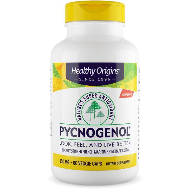 Healthy Origins Pycnogenol Vitamin | 150 mg | 60 Veg Caps