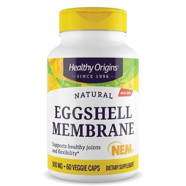 Healthy Origins Natural Eggshell Membrane Supplement Vitamin | 500 mg | 60 Veg Caps