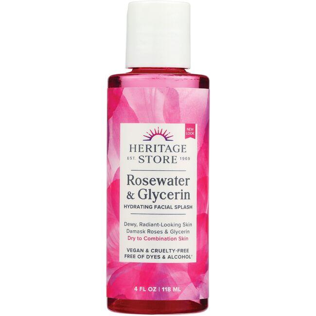 Rosewater & Glycerin Hydrating Facial Splash
