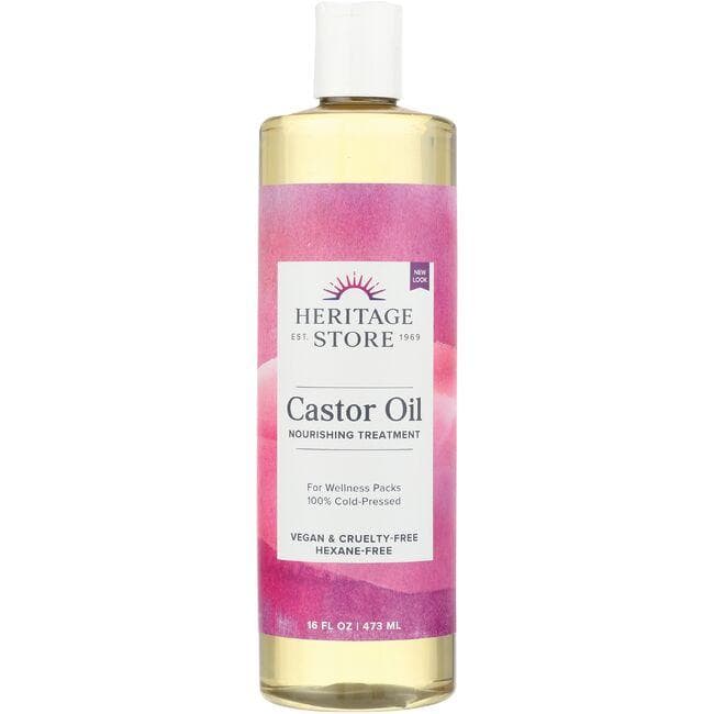 Heritage Store Castor Oil Nourishing Treatment | 16 fl oz Liquid