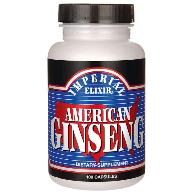 Imperial Elixir American Ginseng Vitamin 100 Caps