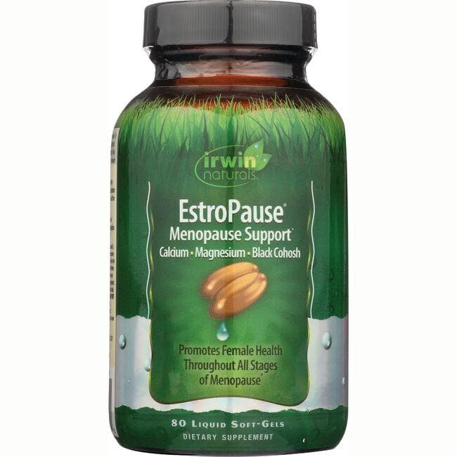 Irwin Naturals Estropause Vitamin | 80 Soft Gels | Womens Health