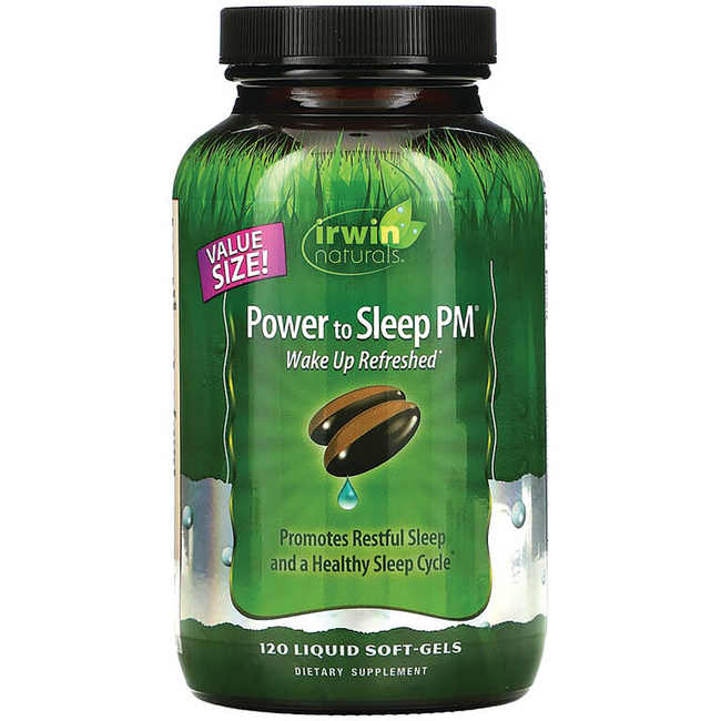 Irwin Naturals Power to Sleep PM 120 Lgels Swanson®