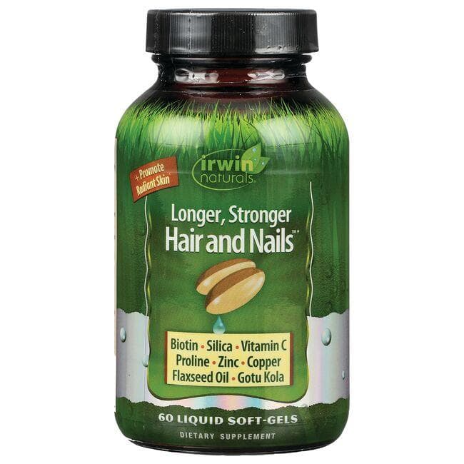 Irwin Naturals Healthy Skin & Hair plus Nails Vitamin | 60 Lgels