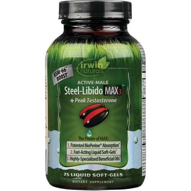Active-Male Steel Libido Max3 + Peak Testosterone