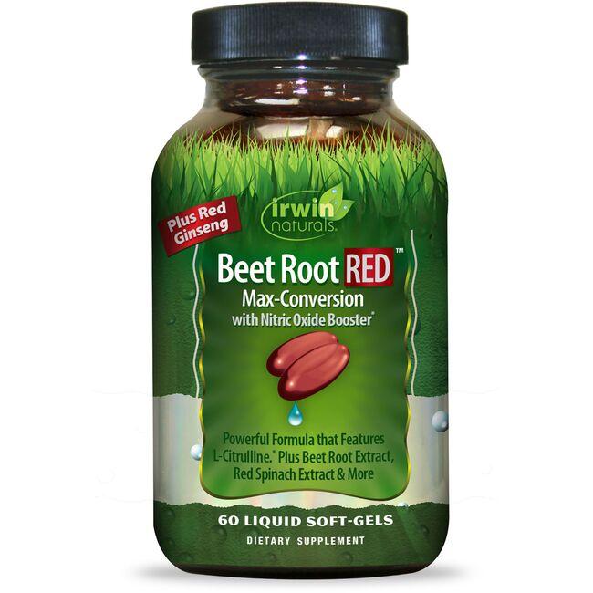 Irwin Naturals Beet Root Red Supplement Vitamin 60 Soft Gels