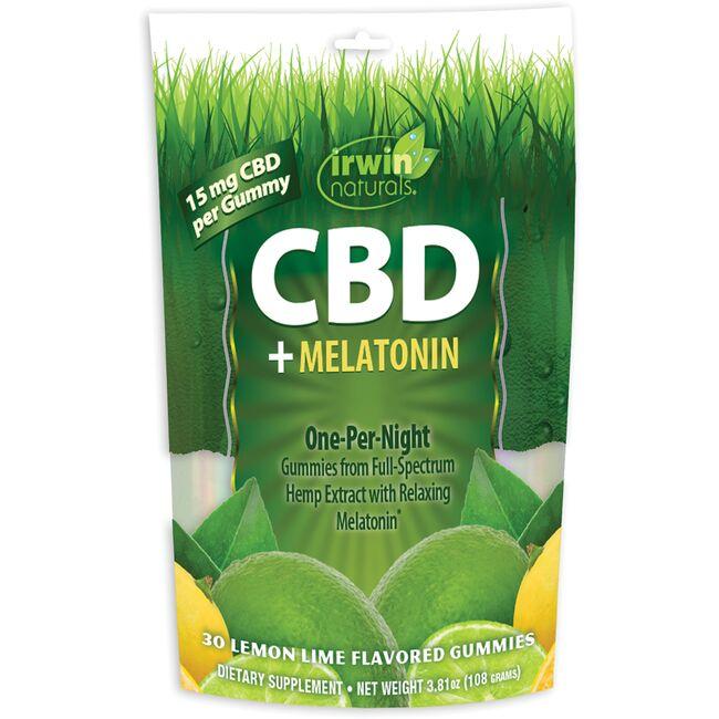 CBD + Melatonin Gummies - Lemon Lime