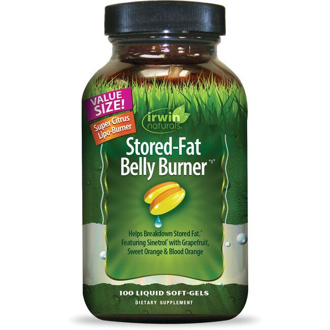 Irwin Naturals Stored Fat Belly Burner Vitamin | 100 Soft Gels | Weight Management