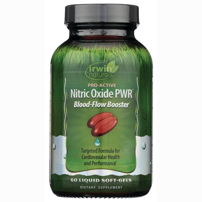 Irwin Naturals Проактивный оксид азота Pwr для усиления кровотока, 60 г