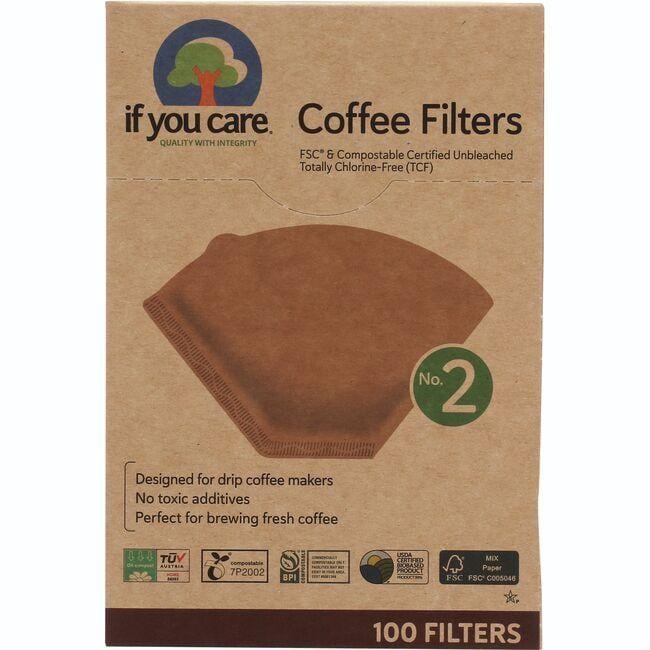 Unbleached Coffee Filters No. 2