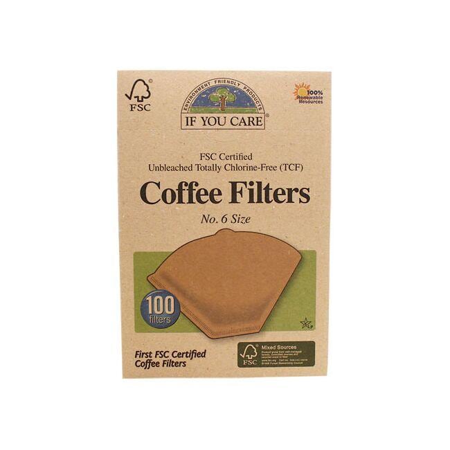 Unbleached Coffee Filters No. 6