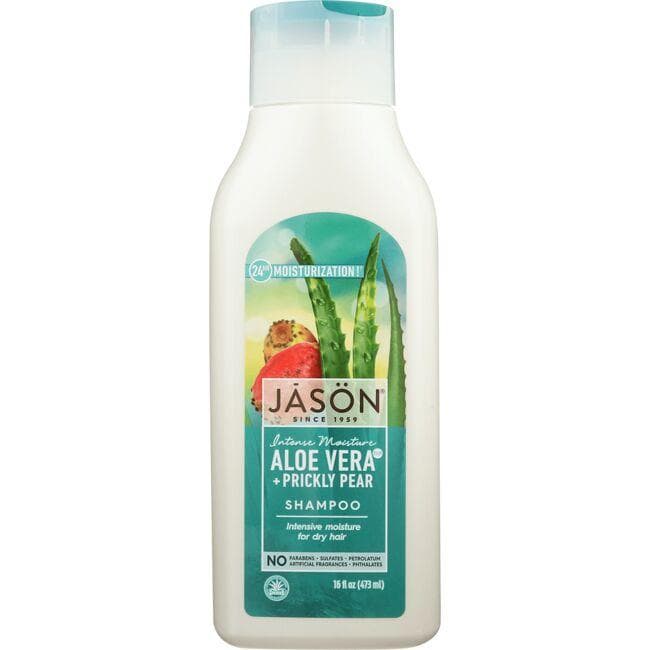 Jason Intense Moisture Aloe Vera 80% + Prickly Pear Shampoo | 16 fl oz Liquid